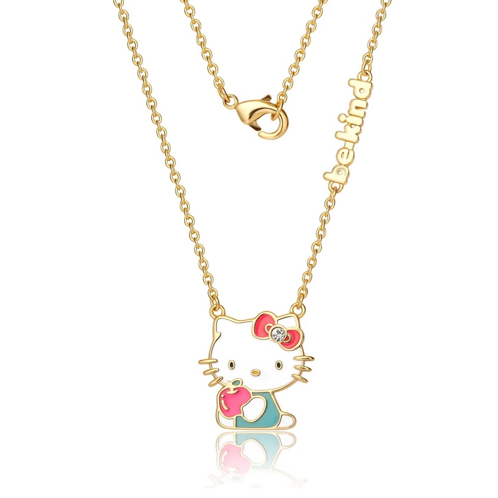 Hello Kitty Be Kind Logo Necklace